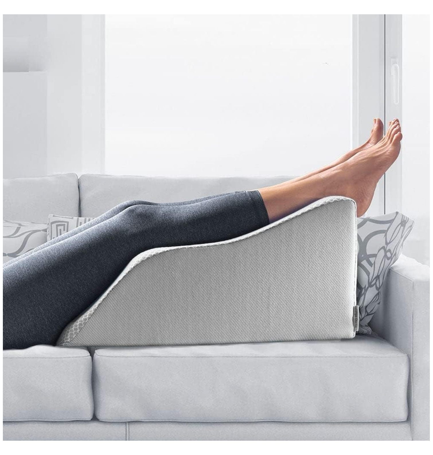 DJWCB Elevating Leg Rest Pillow with Memory Foam, Uniquely Designed