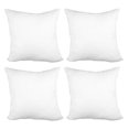 DJWCB Pillow Insert 22" x 22" Polyester Filled Premium Fabric Cover (4