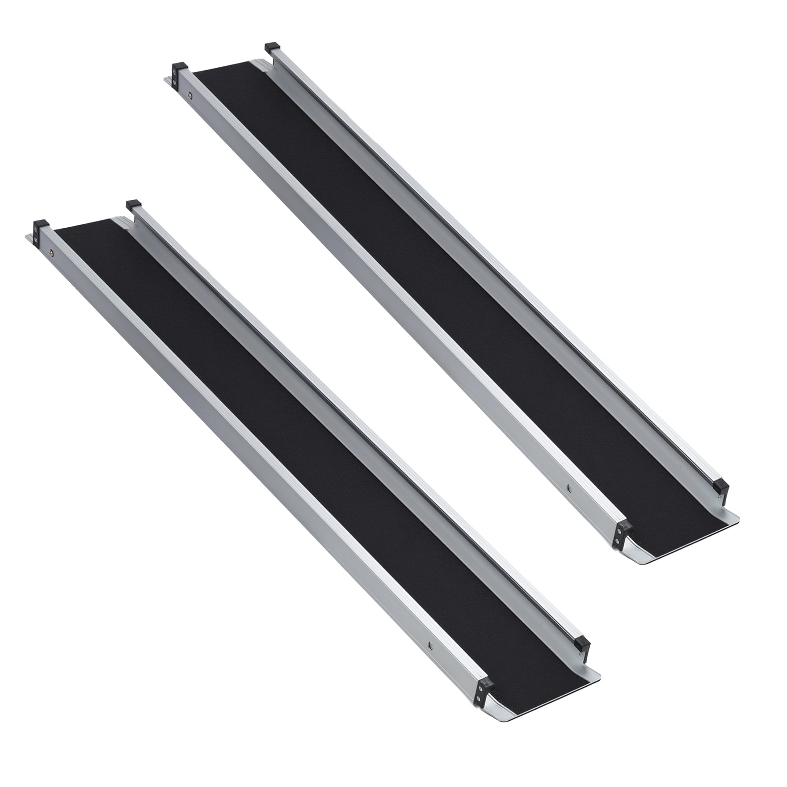 DJZ 8 ft Wheelchair Ramps, Adjustable and Portable, 600 lb Capacity