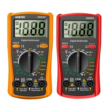 DJZ Digital Multimeter Lightweight LCD Volt Tester for Automotive Electric High Precision Digital Multimeter