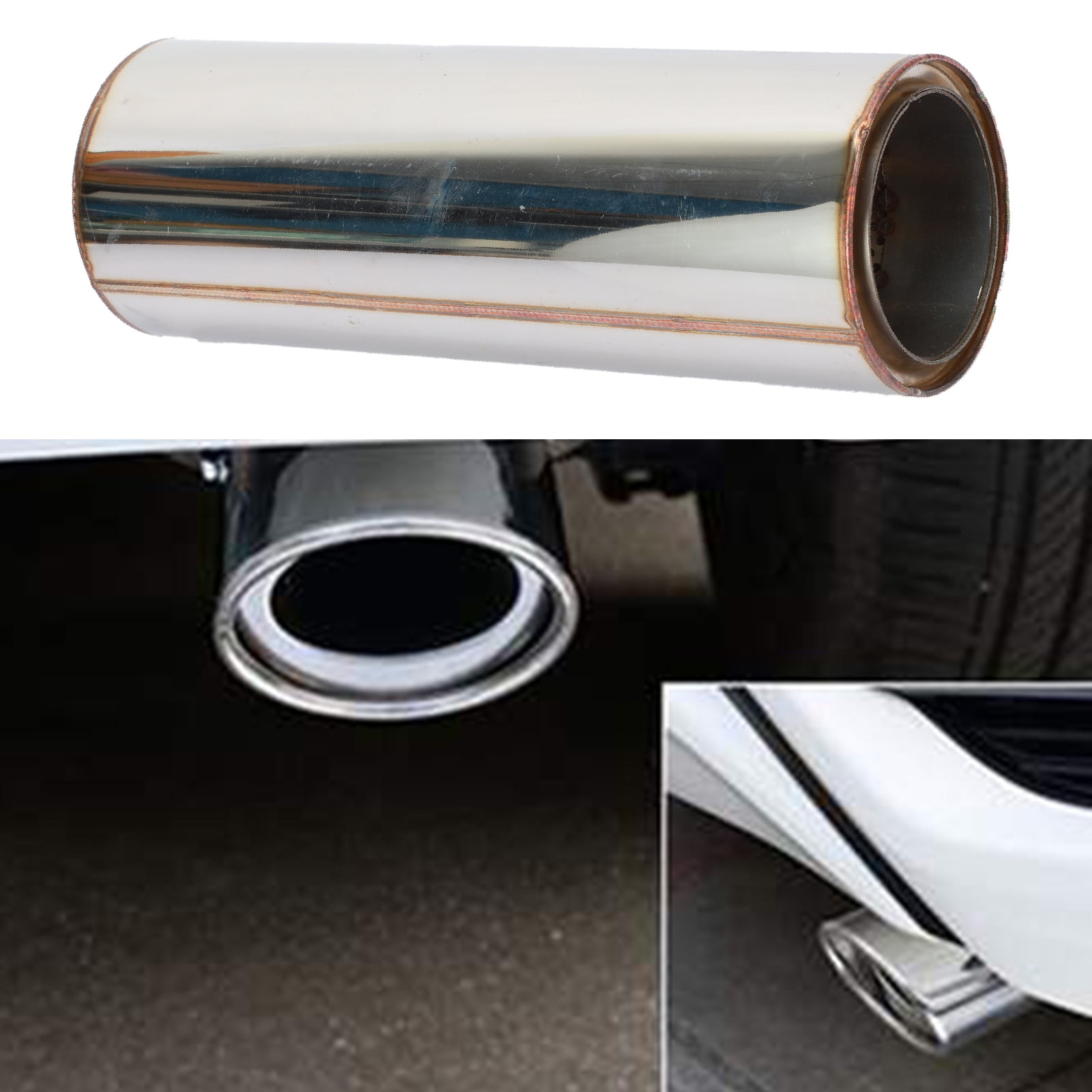 DJZ Exhaust Pipe End Distinctive Tornados Design Stainless Steel Anti