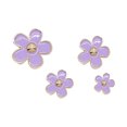 thumbnail image 1 of DJZ Flower Car Air Freshener - 4Pcs Clip Type Automotive Aromatherapy Diffuser - Long Lasting Fragrance - Odor Removal - Car Accessories, 1 of 8