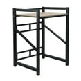 thumbnail image 1 of DJZ Over the Washer Storage Shelf Dryer Storage Shelf Washing Machine Storage Utility Rack with Countertop,Height Adjustable Washing Machine Storage Stand Shelving Bathroom (Black), 1 of 13