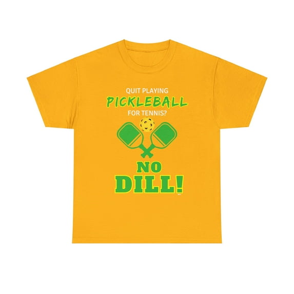 DJh Apparel | Funny PickleBall No DILL Sports Unisex Tee