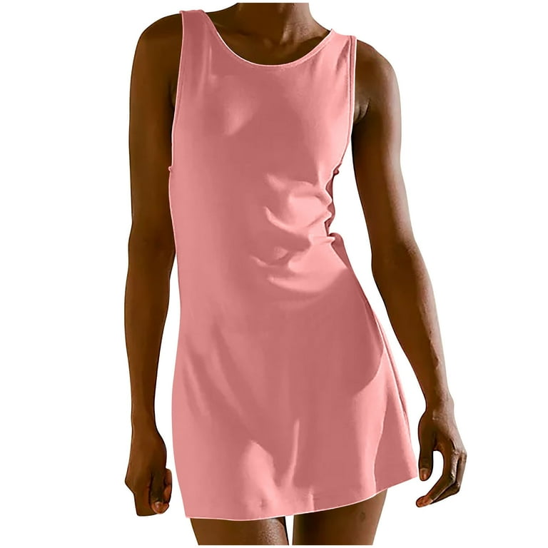 white christmas dresses Mono B Collared Cotton Tennis Dress main image 0