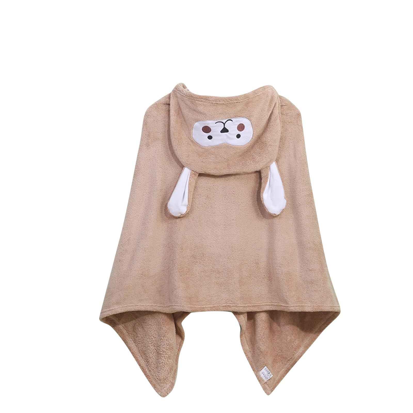 DJskiyers Kid's Bathrobe Soft Plush Robes Comfy Oversized Shower Robes ...