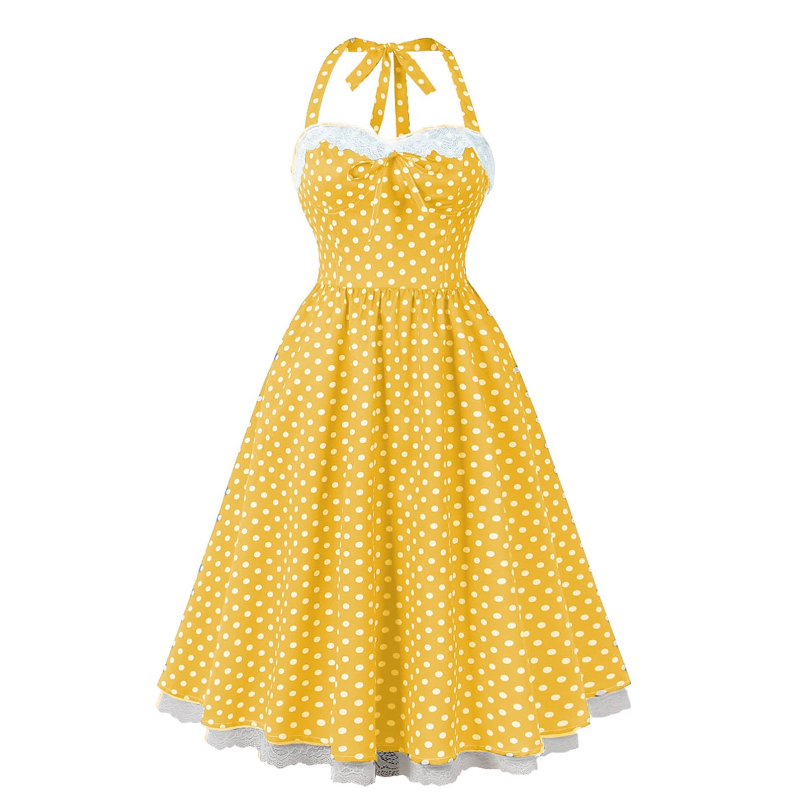 halter rockabilly dress Retro Trashy Diva Zebra Bows Halter Dress - Size L - Rockabilly - Pinup