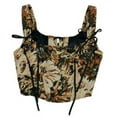 thumbnail image 1 of DJskiyers Womens Fashion Vintage Corsets Floral Embroidered Bustier Tops Plus Size Underbust Renaissance Bodyshaper Cami Party Bodice, 1 of 3