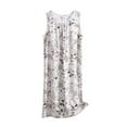 thumbnail image 1 of DJskiyers Womens Sleepwear Print Oversized Nightgown Soft Comfort Pajama Floral Sleeveless Tshirts Dress Casual Trendy Nightdress, 1 of 3
