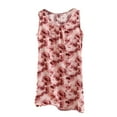 thumbnail image 1 of DJskiyers Womens Sleepwear Print Oversized Nightgown Soft Comfort Pajama Floral Sleeveless Tshirts Dress Casual Trendy Nightdress, 1 of 3