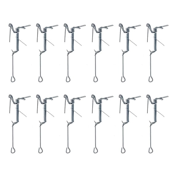 DK-1 Gopher Traps - 12 Pack - Pocket Gopher Control - Steel Gopher Traps for Yard & Garden - Humane Gopher Elimination