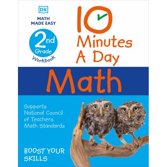 Pre-Owned 10 Minutes a Day Math, 2nd Grade (Paperback) 0744031389 9780744031386