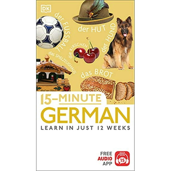DK 15-Minute Lanaguge Learning: 15-Minute German (Paperback)