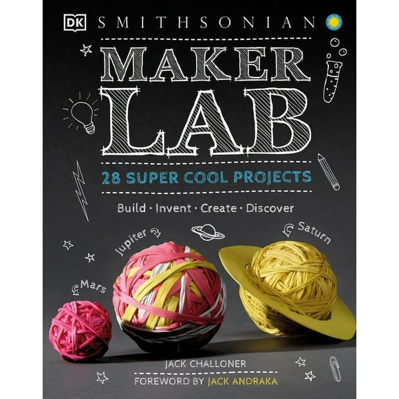 DK Activity Lab: Maker Lab : 28 Super Cool Projects (Hardcover)