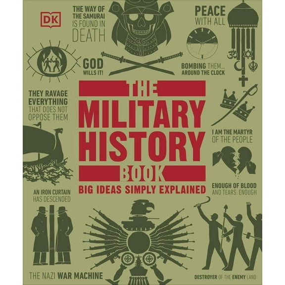 DK Big Ideas The Military History Book, (Hardcover)