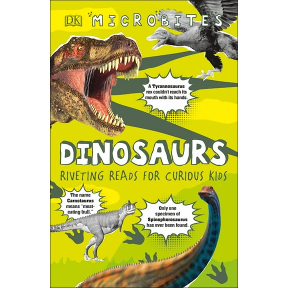 DK Bitesize Readers: Microbites: Dinosaurs : Riveting Reads for Curious Kids  (Library Edition) (Hardcover)