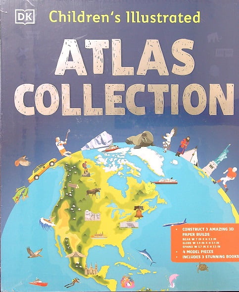 特別オファー DK Children's Walmart.com - Collection Atlas Illustrated 洋書