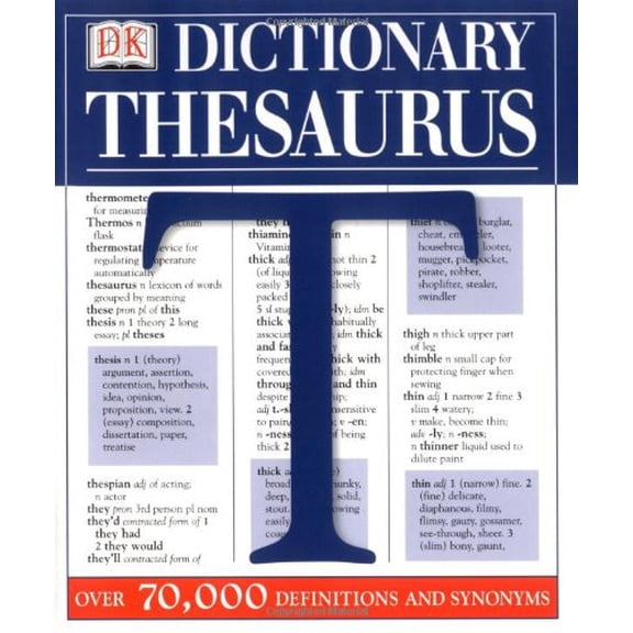 Pre-Owned DK Concise Dictionary/Thesaurus : Over 70,000 Definitions and Synonyms 9780789439499