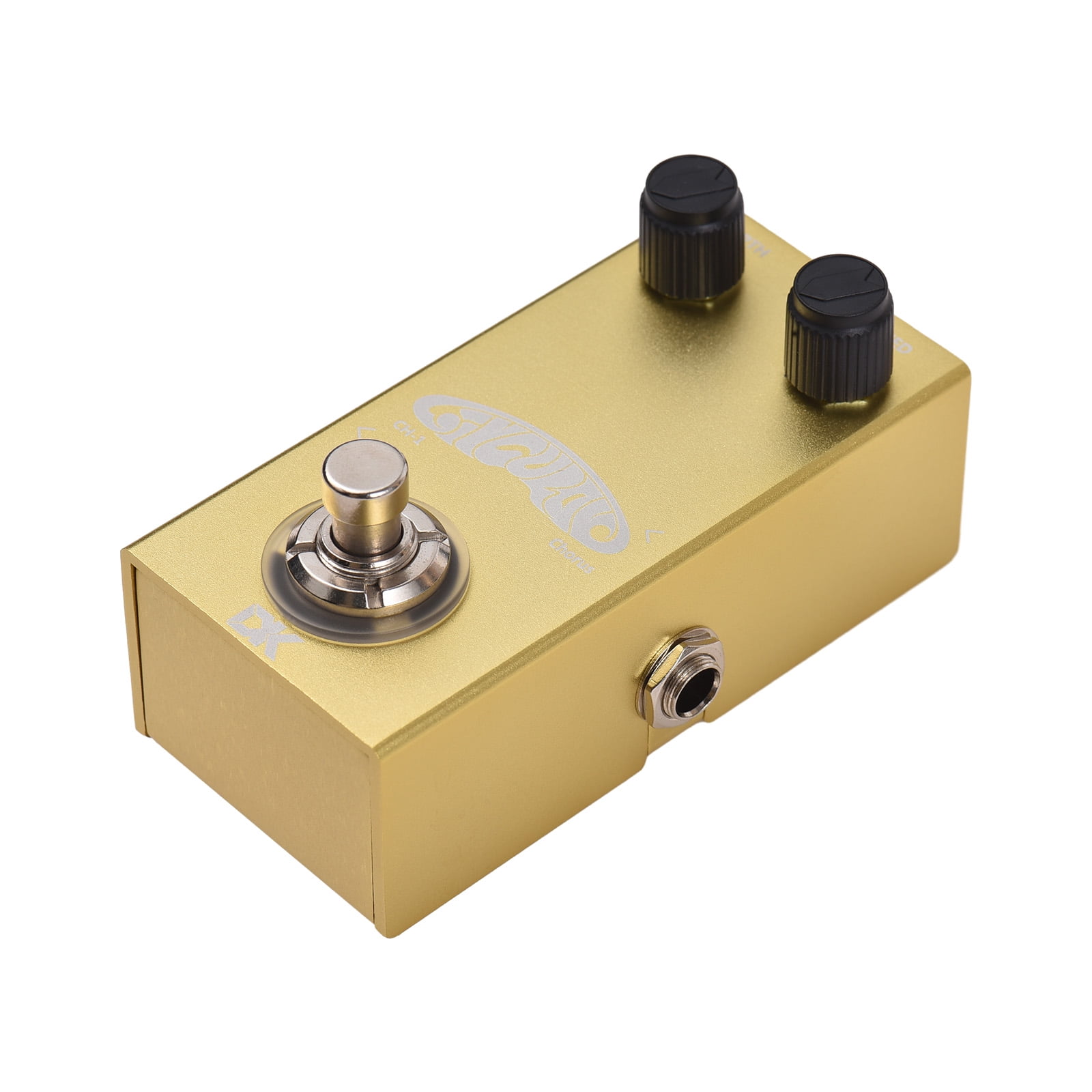 DK Electric Guitar Chorus Pedal Mini Effector True Bypass Metal Shell DC 9V 6.35mm Input/Output