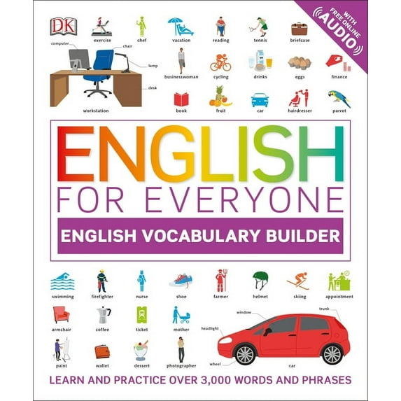 DK English for Everyone English for Everyone: English Vocabulary Builder, (Paperback)