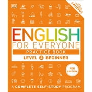 DK English for Everyone كتاب تدريب اللغة الإنجليزية للجميع المستوى 2 للمبتدئين برنامج كامل للدراسة الذاتية، غلاف ورقي