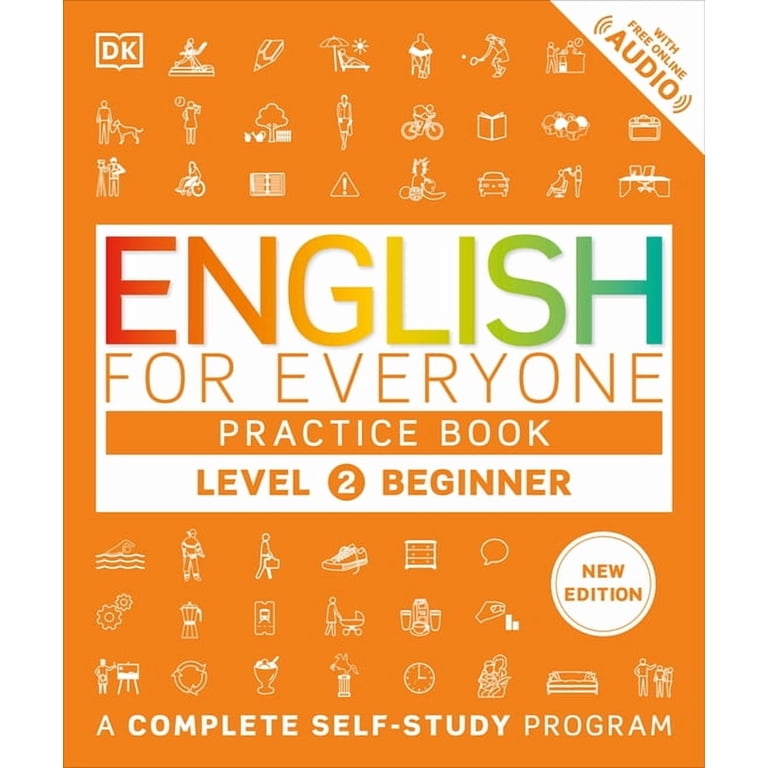 英語学習用カセットテープ　BBC Complete English 18-A.B DK English for Everyone English for Everyone Practice Book Level 2