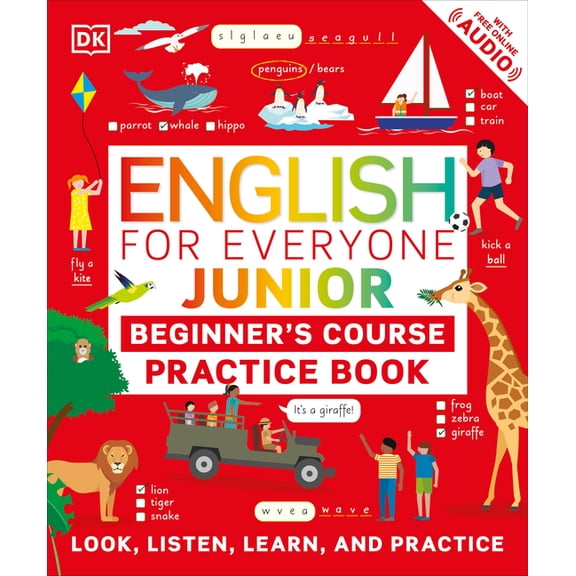 DK English for Everyone Junior English for Everyone Junior Beginner's Course Practice Book, (Paperback)