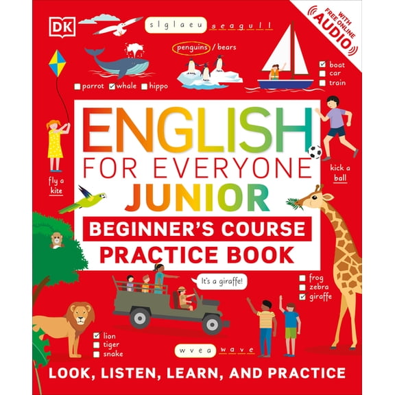 DK English for Everyone Junior English for Everyone Junior Beginner's Course Practice Book, (Paperback)