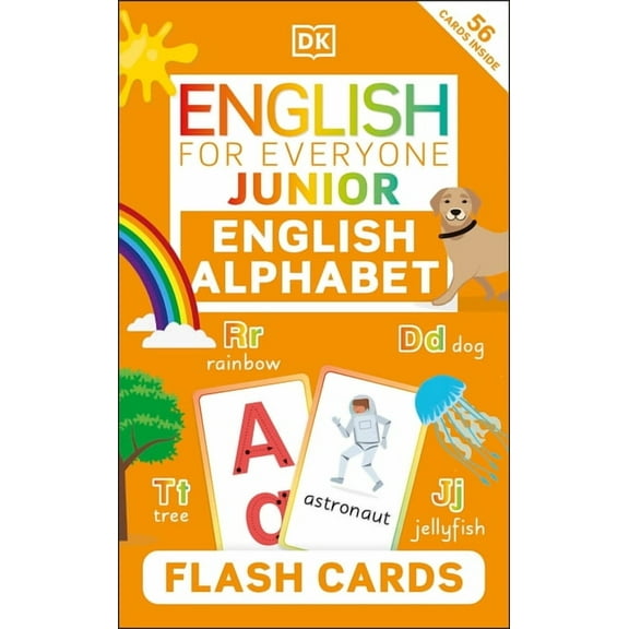 DK English for Everyone Junior English Alphabet Flash Cards