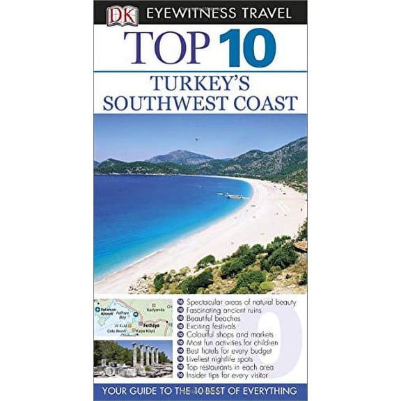 DK Eyewitness Top 10 Travel Guide: Turkey's Southwest Coast