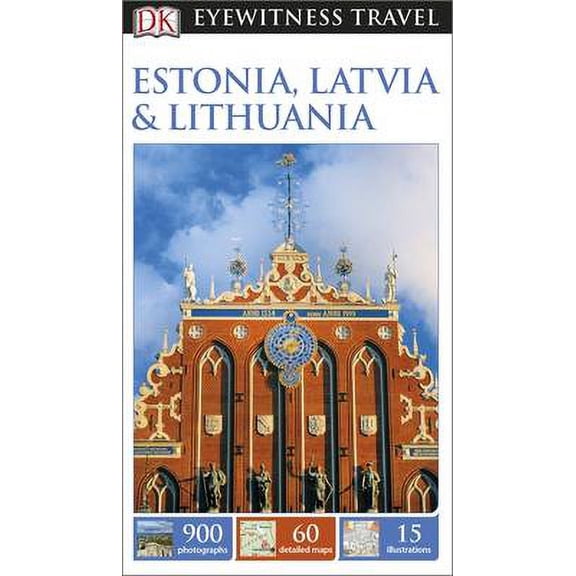 Pre-Owned DK Eyewitness Travel Guide Estonia, Latvia & Lithuania (Flexibound)