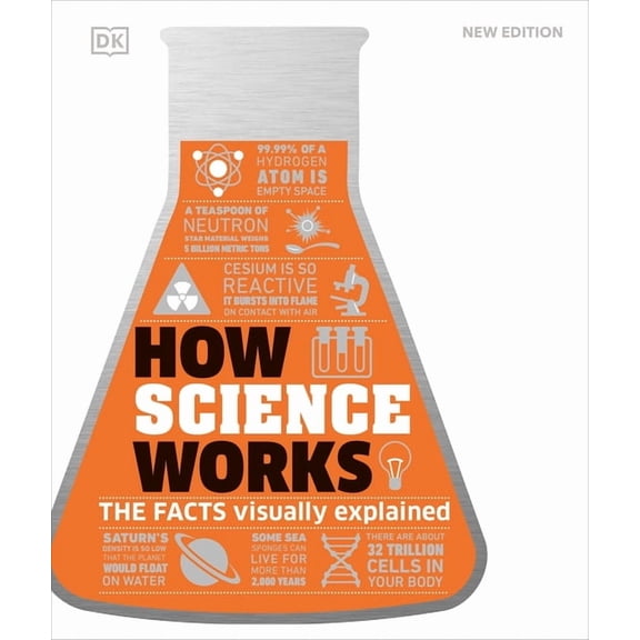 DK How Stuff Works How Science Works: The Facts Visually Explained, (Hardcover)