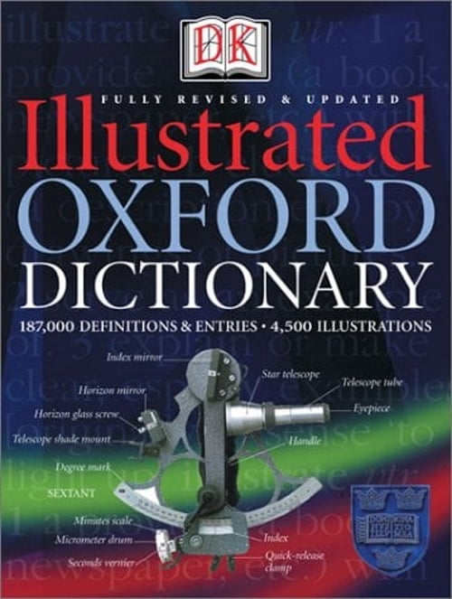 Pre-Owned DK Illustrated Oxford Dictionary - Walmart.com