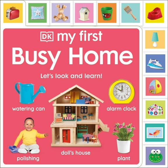 DK: My First Busy Home: Let's Look and Learn! (Board Book)