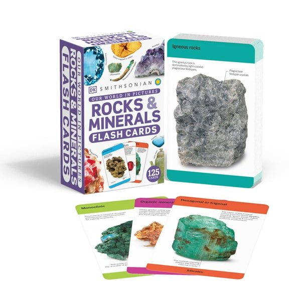 DK Our World in Pictures: Our World in Pictures Rocks and Minerals Flash Cards (Cards)