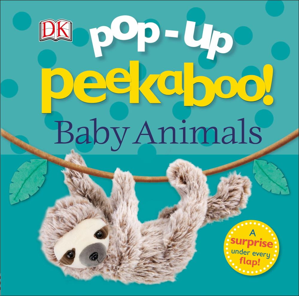 Pop-Up Peekaboo! Baby Animals - by DK (Board Book)