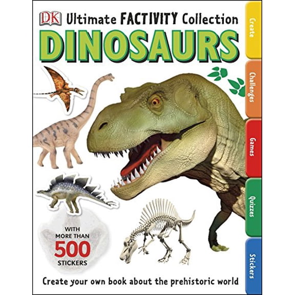 Pre-Owned Ultimate Factivity Collection: Dinosaurs: Create Your Own Book About the Prehistoric World (Paperback) 1465416560 9781465416568