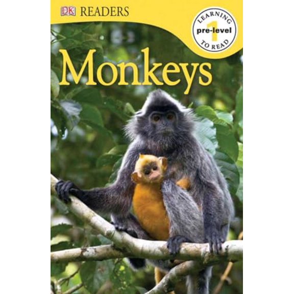 Pre-Owned DK Readers L0: Monkeys (DK Readers Pre-Level 1), 9780756692766, 0756692768, Paperback,