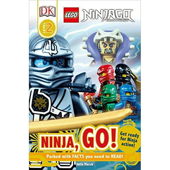Pre-Owned DK Readers L2: Lego(r) Ninjago: Ninja, Go!: Get Ready for Ninja Action! (Paperback) 1465429484 9781465429483