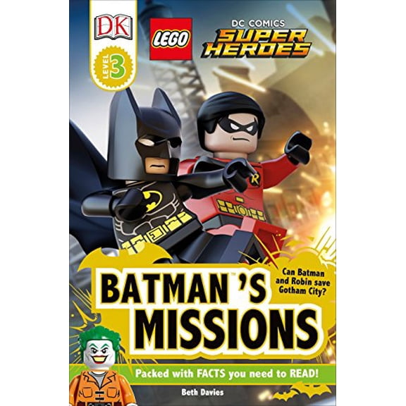 Pre-Owned DK Readers L3: Lego?(r) DC Comics Super Heroes: Batman's Missions: Can Batman and Robin Save Gotham City? (Paperback) 1465430148 9781465430144