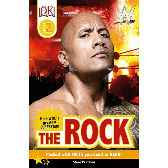 DK Readers Level 2: DK Reader Level 2:  WWE The Rock (Paperback)