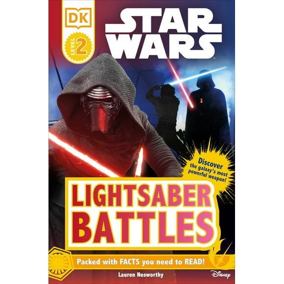 DK Readers Level 2 DK Readers L2: Star Wars: Lightsaber Battles, (Paperback)