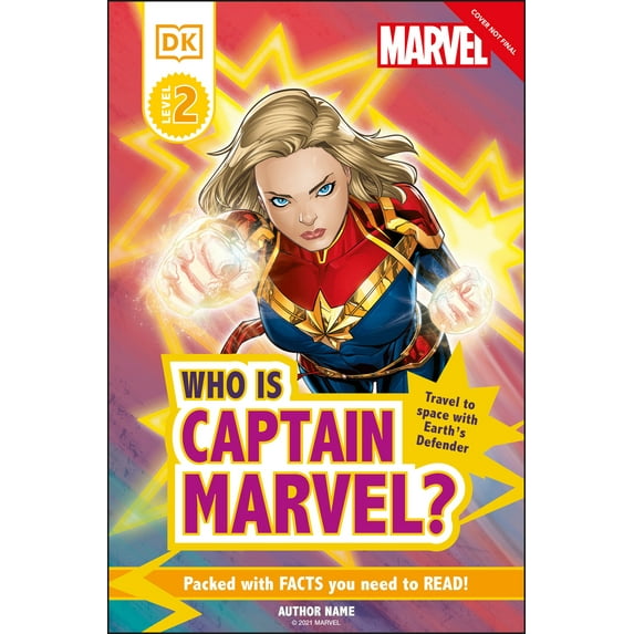 DK Readers Level 2: Marvel Who Is Captain Marvel? : Travel to Space with Earth’s Defender (Hardcover)
