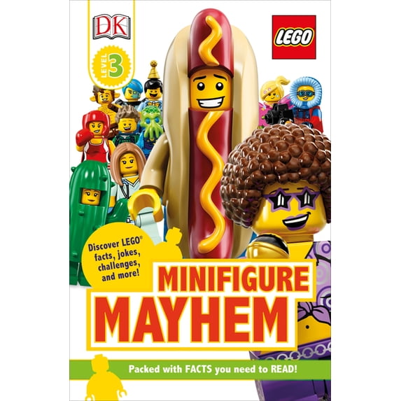 DK Readers Level 3: DK Readers Level 3: Lego Minifigure Mayhem: Discover Lego Facts, Jokes, Challenges, and More! (Paperback)