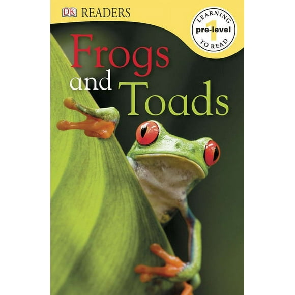 DK Readers Pre-Level 1: DK Readers L0: Frogs & Toads (Paperback)