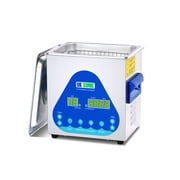 DK SONIC Ultrasonic Cleaner with Digital Timer and Basket for Denture, Coins, Small Metal Parts, Record, Circuit Board, Daily Necessaries, Lab Tools,etc (2L, 110V)
