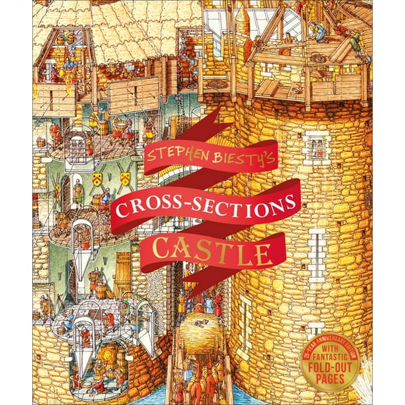 DK Stephen Biesty Cross-Sections Stephen Biesty's Cross-Sections Castle, (Hardcover)