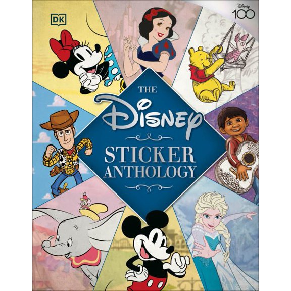 Pre-Owned The Disney Sticker Anthology (Hardcover) 0744081661 9780744081664
