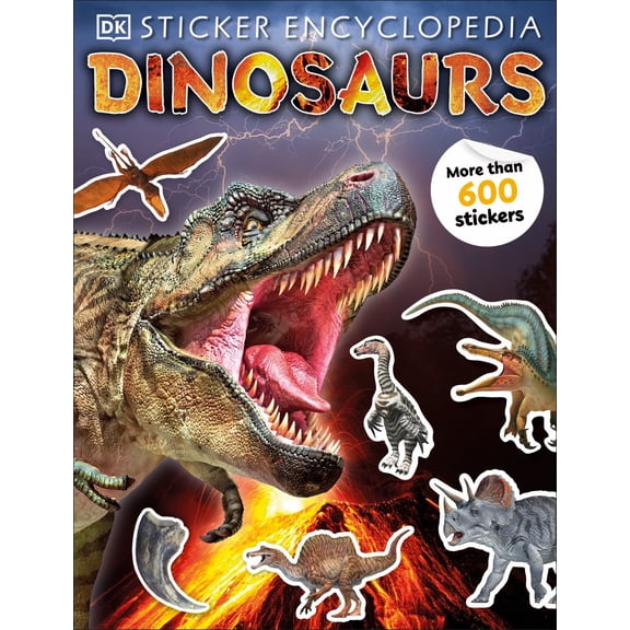 Sticker Encyclopedia Dinosaurs (Paperback)