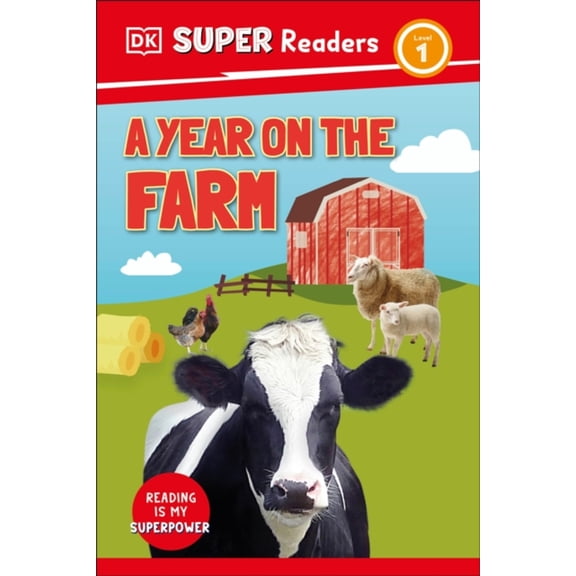 Pre-Owned DK Super Readers Level 1 A Year on the Farm (Hardcover) 9780744073966